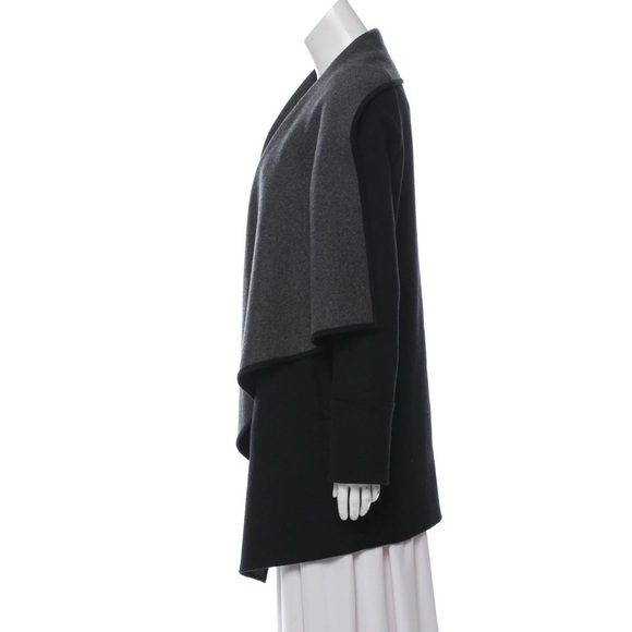 MICHAEL KORS Collection Wool-Blend Open Cardigan Coat XS - Picture 2 of 8